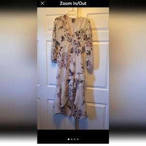 Taylor brand floral maxi dress  size 2